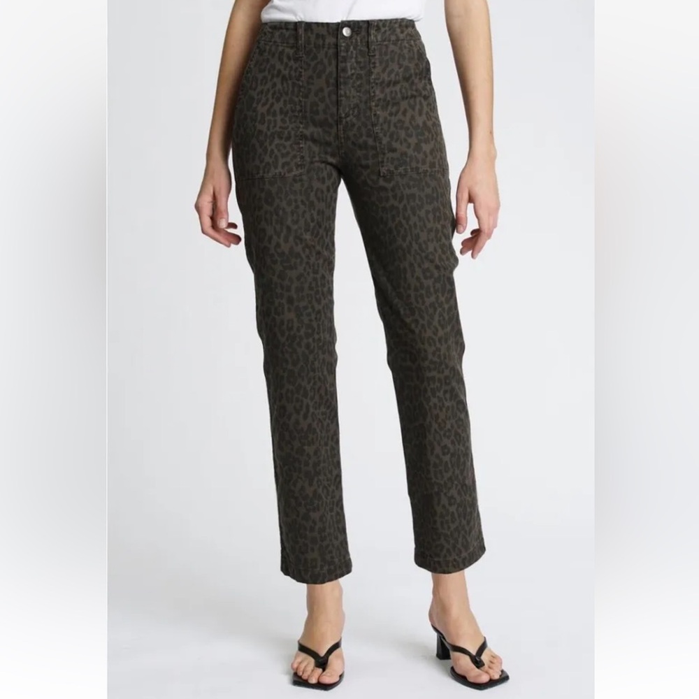 Pistola Daria High Rise Straight Leg Utility Running Wild Jeans Size 26